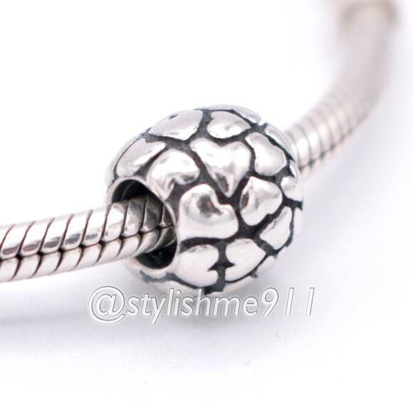 Authentic PANDORA Lotsa Love Charm - Picture 2 of 8